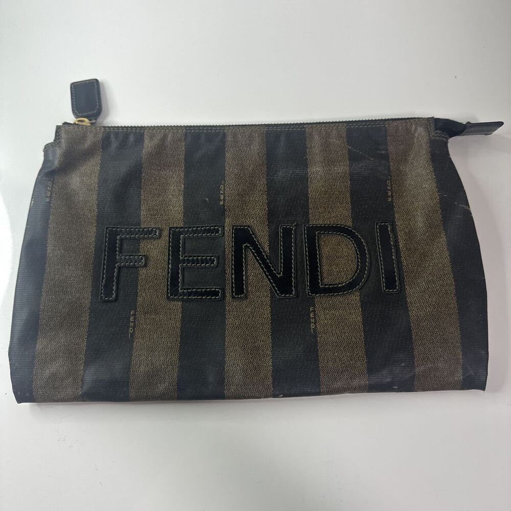 FENDI Pecan Clutch Bag Clutch